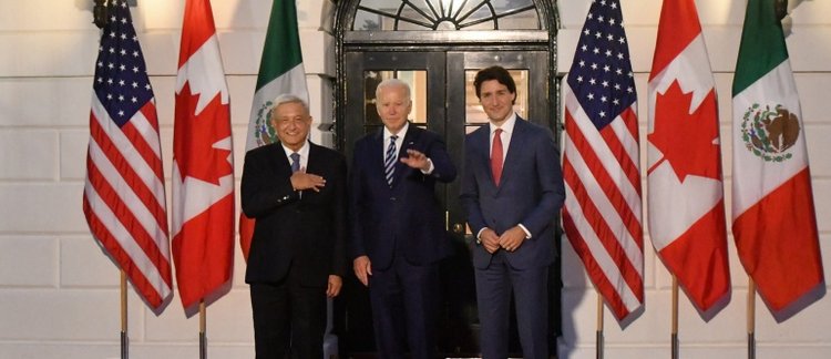 Cumbre de líderes de América del Norte: AMLO, Biden y Trudeau se reúnen